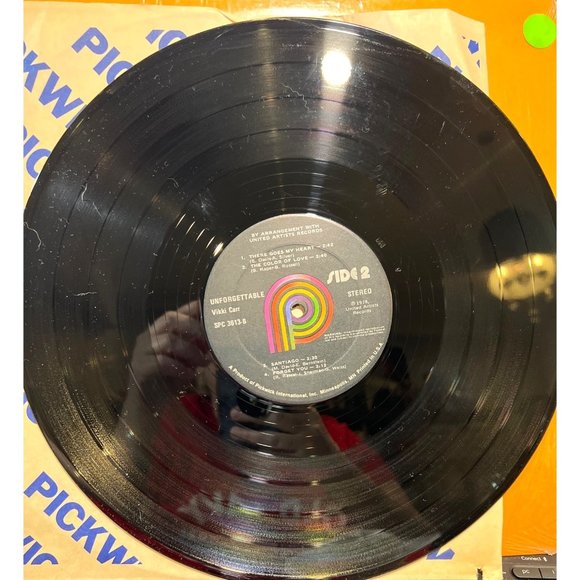 VIKKI CARR Unforgettable (1970) Stereo SUNSET LP Vinyl - Picture 4 of 9